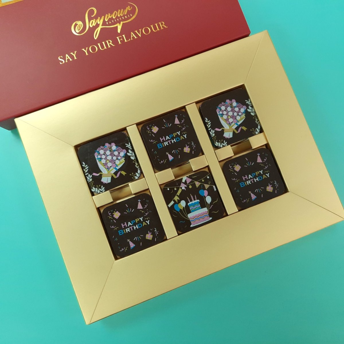 hbd+flower+cake_12pcs_red_square